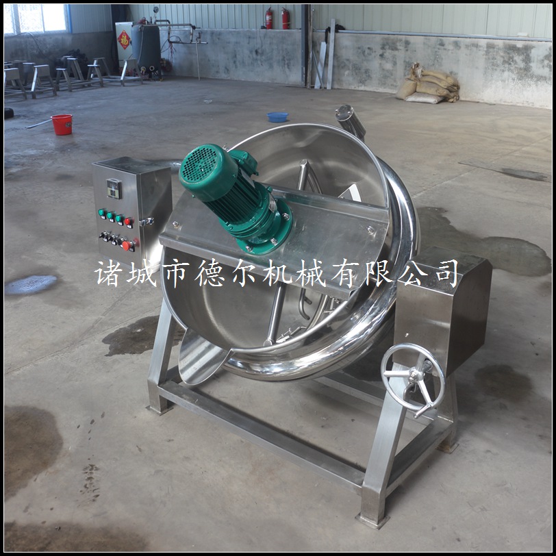 熬湯濃縮夾層鍋 不銹鋼夾層鍋 電加熱可控溫煮粥鍋