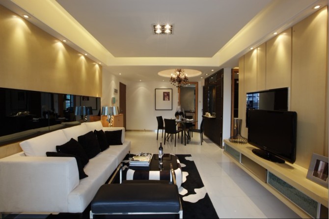 福州中宅裝飾裝修案例丨花開富貴現(xiàn)代風(fēng)格