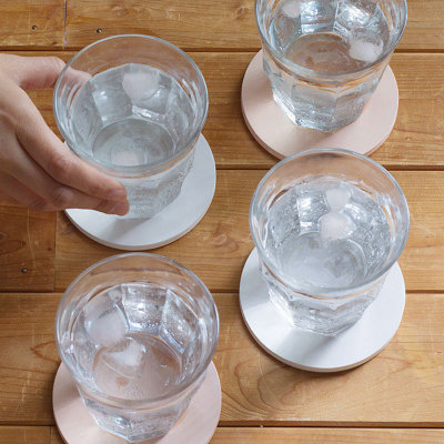 硅藻土杯墊硅藻土杯墊 創(chuàng)意吸水防滑隔熱墊茶杯墊防燙杯子墊 防滑杯墊