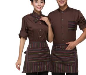服務(wù)員服裝訂制服務(wù)員服裝定做廠家 服務(wù)員服裝訂制logo 印字