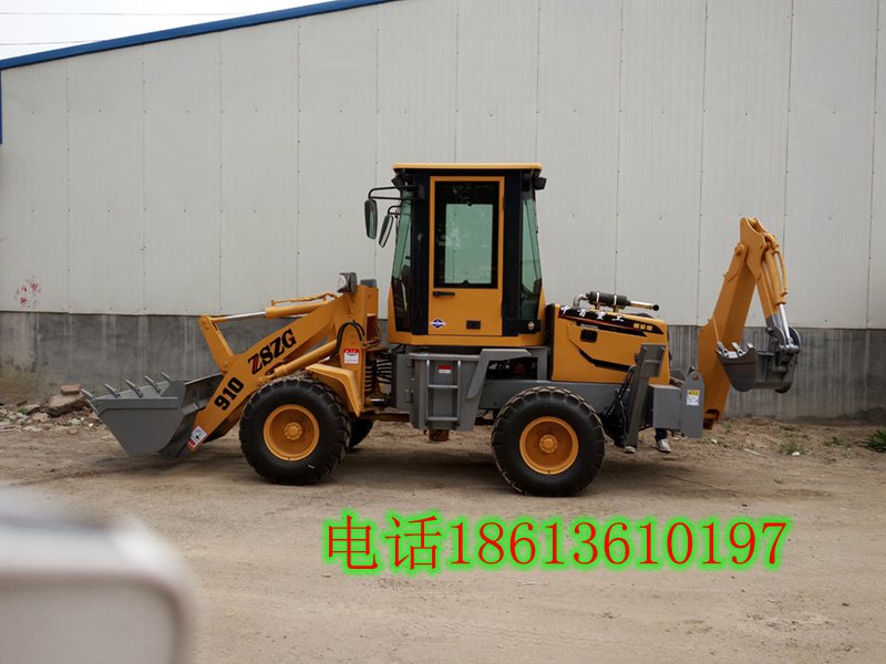 中首重工兩頭忙裝載機前鏟后挖鏟車多用廠家定做圖片