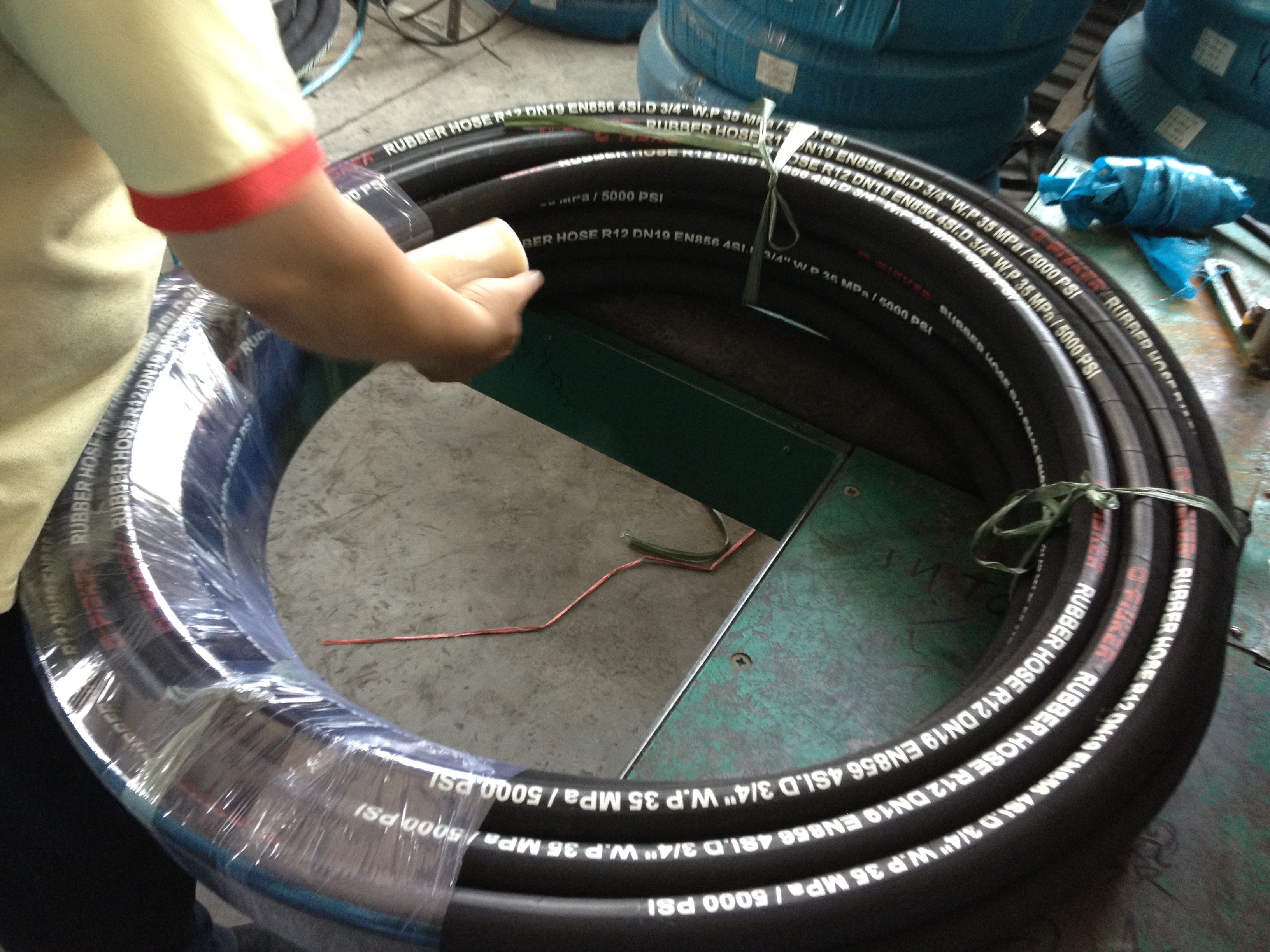 派克SAE100R1鋼絲編織膠管