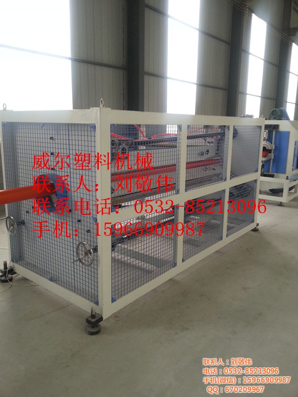 管材生產(chǎn)線 pe、pvc、pp、pert管材設(shè)備 青島威爾塑機(jī)