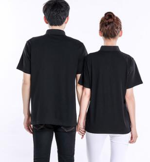 企業(yè)短袖翻領(lǐng)POLO衫定做logo純棉工作服t恤定制文化衫廣告衫 t恤工作服訂制