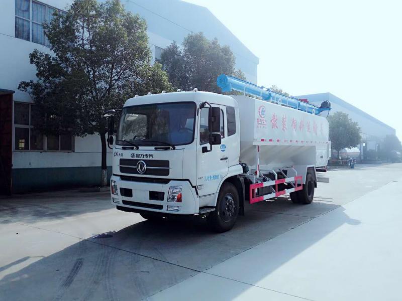 東風(fēng)柳汽13噸散裝飼料車報(bào)價(jià) 25方飼料車價(jià)格