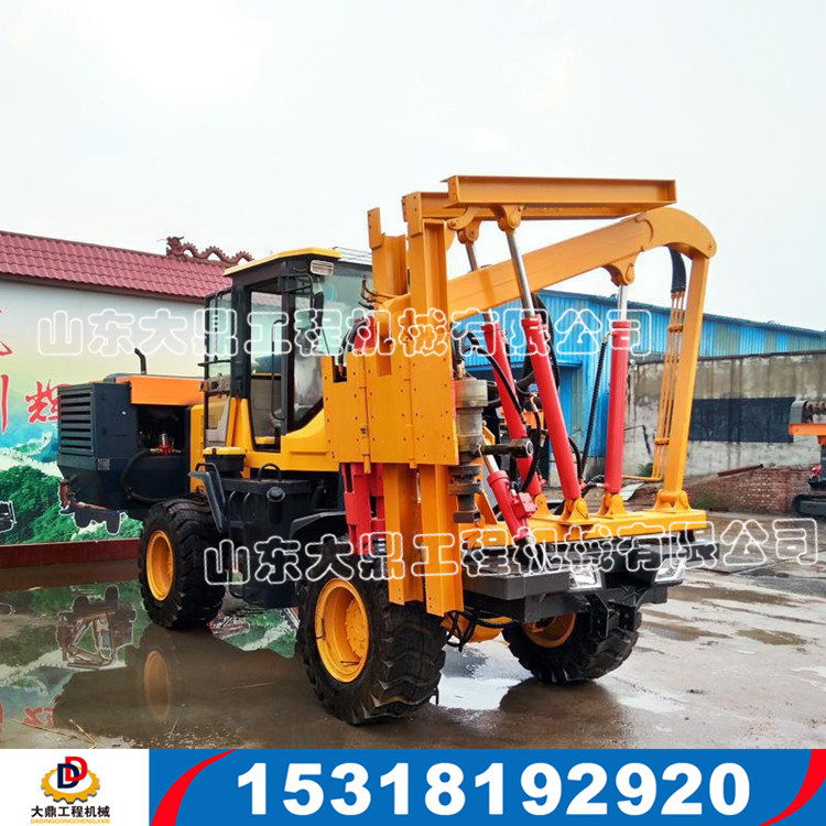 公路護(hù)欄打樁機(jī) 公路護(hù)欄打樁機(jī)SD-260DBZ 公路護(hù)欄打拔鉆一體機(jī)