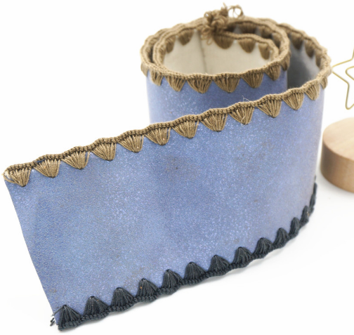 廠家直銷皮革貝形飾邊毛毯雪地靴鎖邊縫紉拷邊特種邊線車縫加工