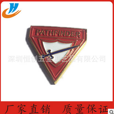 廠家定制金屬徽章 烤漆上色徽章定制 創(chuàng)意琺瑯徽章定制logo