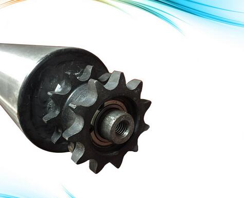 齒輪滾筒轉(zhuǎn)彎機流水線滾筒定做滾筒輸送機托輥鍍鋅不銹鋼滾筒