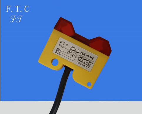 三角光波光電開關(guān) RS-03N  印刷機(jī)用光電開關(guān)RS-03N