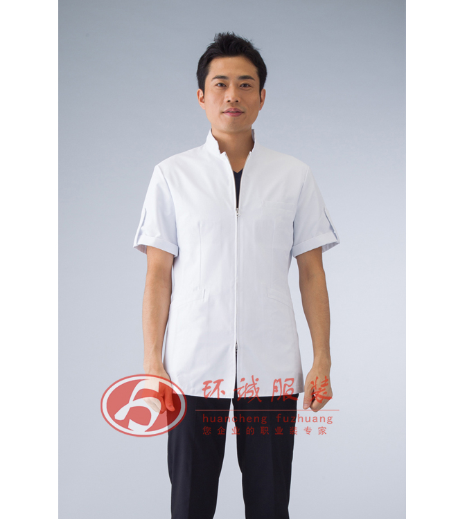 醫(yī)生護(hù)士服定制 定做濟(jì)南白大褂 技師美容服圖片