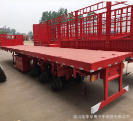 *裝箱運(yùn)輸半掛車(chē)價(jià)格 梁山平板半掛車(chē)生產(chǎn)廠家 平板半掛車(chē)廠家直