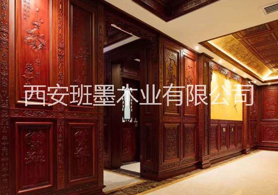西安實(shí)木護(hù)墻板、木飾面、實(shí)木掛板