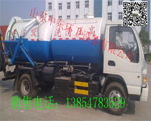 清洗吸污車東風天錦高壓清洗吸糞兩用車價格多少