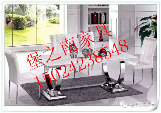 供應(yīng)不銹鋼家具@五金家具@餐桌圖片@五金家具圖片