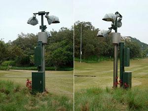 球場(chǎng)升降照明燈氣動(dòng)升降桅桿控制