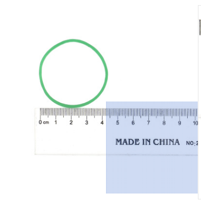 熱銷耐高溫高強(qiáng)度38x1.4x1.4 綠色橡皮圈 天然綠色橡皮圈