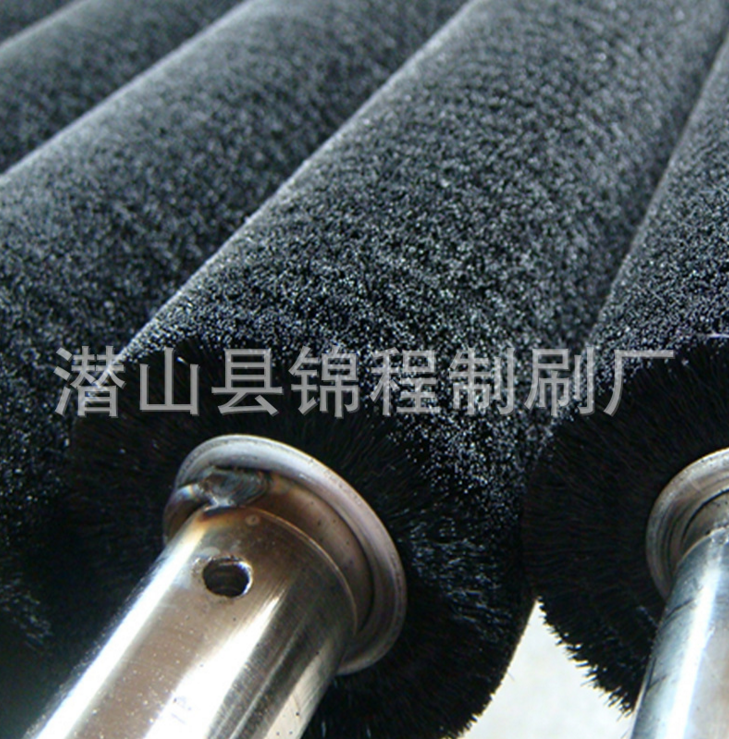 廠家直銷毛刷輪尼龍絲毛刷輥滾筒毛刷玻璃果蔬清洗機毛刷輥工業(yè)刷