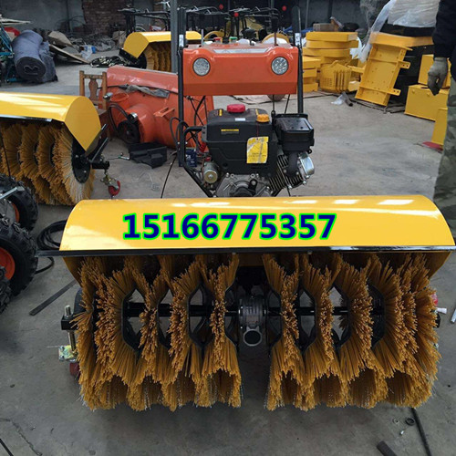 天津手扶式小型除雪車(chē) 帶滾刷冬季必備掃雪神器