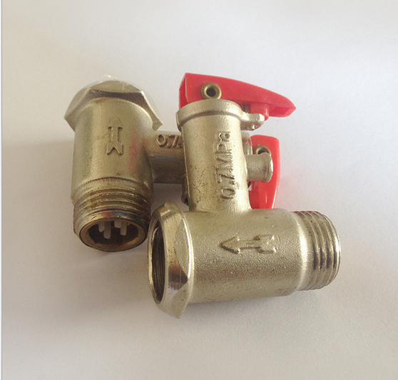 供應(yīng)安全閥 電熱水器安全閥 單向熱水器安全閥泄壓閥閥門(mén)配件批發(fā)