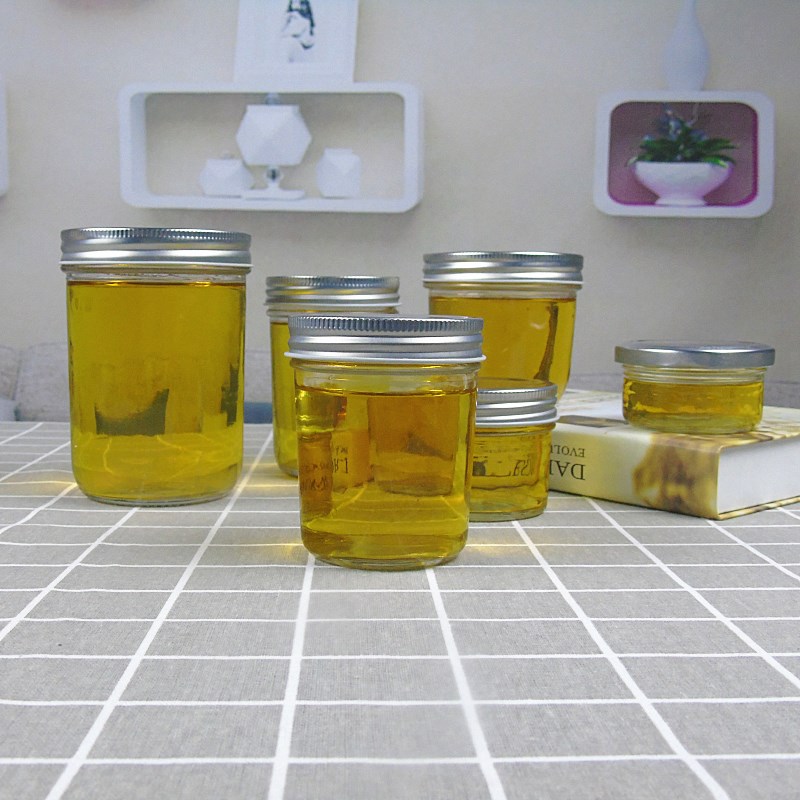 江蘇徐州官宇玻璃制品魚子醬玻璃瓶批發(fā)零售魚子醬瓶蜂蜜瓶醬菜瓶