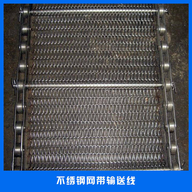 廠家直銷輸送機械設備不繡鋼網帶輸送線鏈板式網帶輸送機