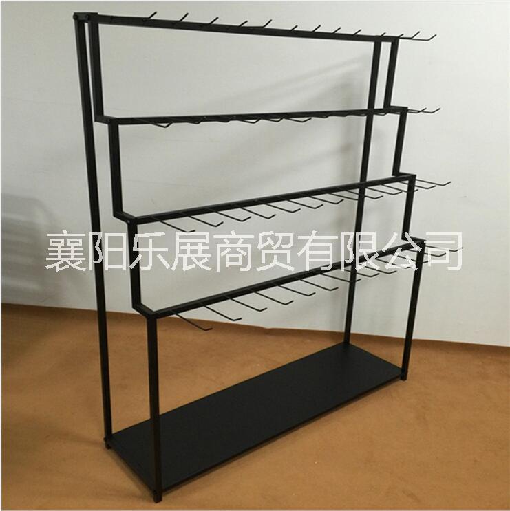 襄陽(yáng)專業(yè)生產(chǎn)皮帶展示架 錢包 包包店面貨架 服裝貨架