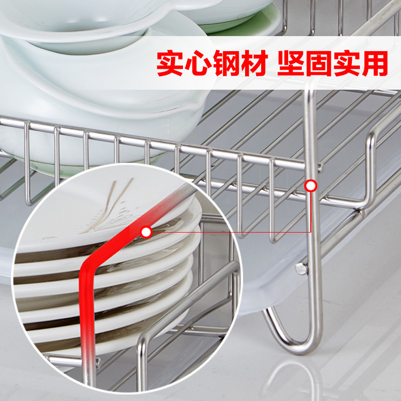 供應(yīng)碗碟架廣東瀝水碗架價(jià)格廚房置物架多功能瀝水架批發(fā)