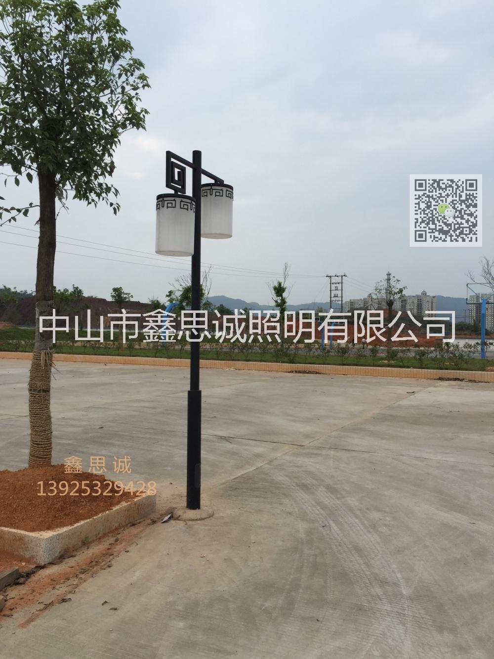 太陽能led照明燈 太陽能一體化庭院燈 單頭路燈 庭院燈01