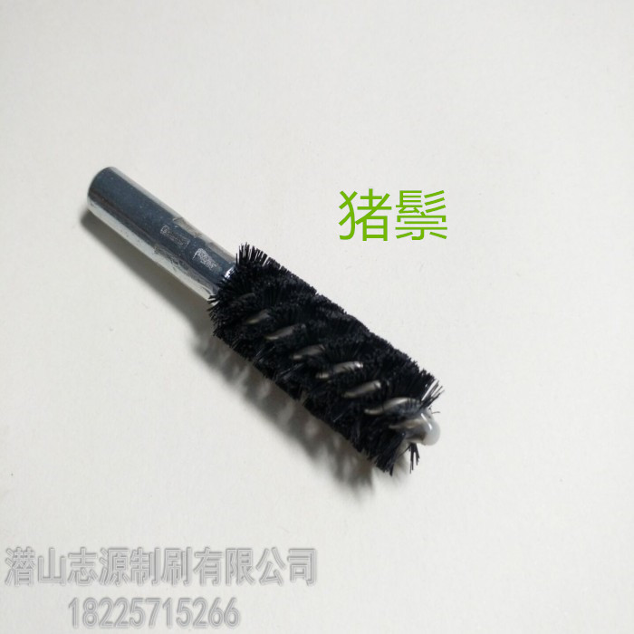 工業(yè)刷鋼絲管道刷除銹鋼絲刷尼龍刷去毛刺拋光刷試管清洗刷銅絲刷