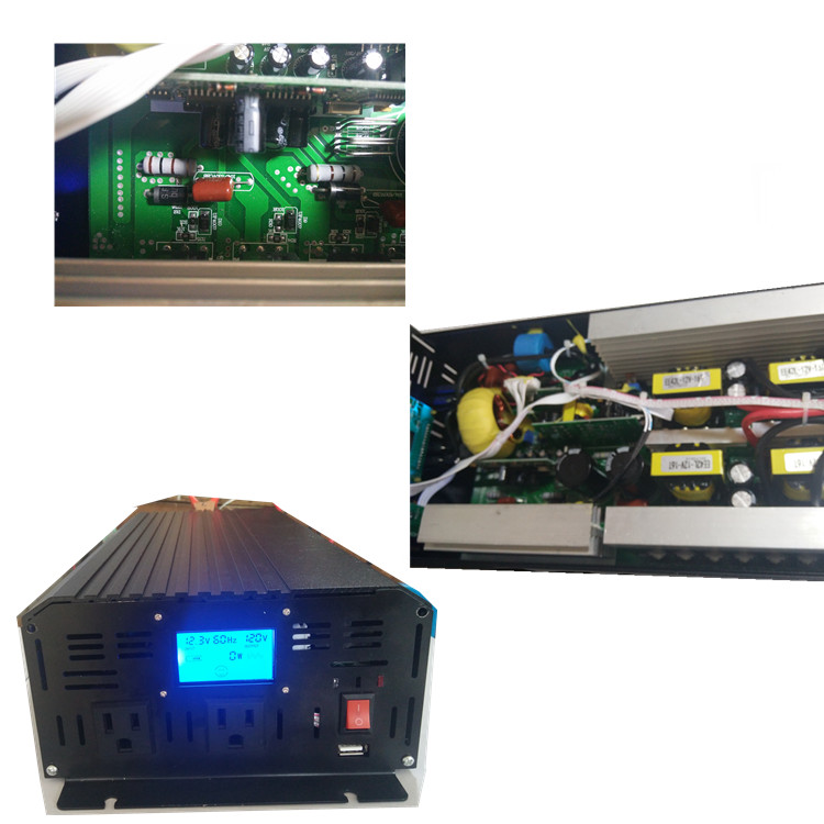 上海廠家直銷*/純正波LCD顯示逆變器/2000W大功率逆變器