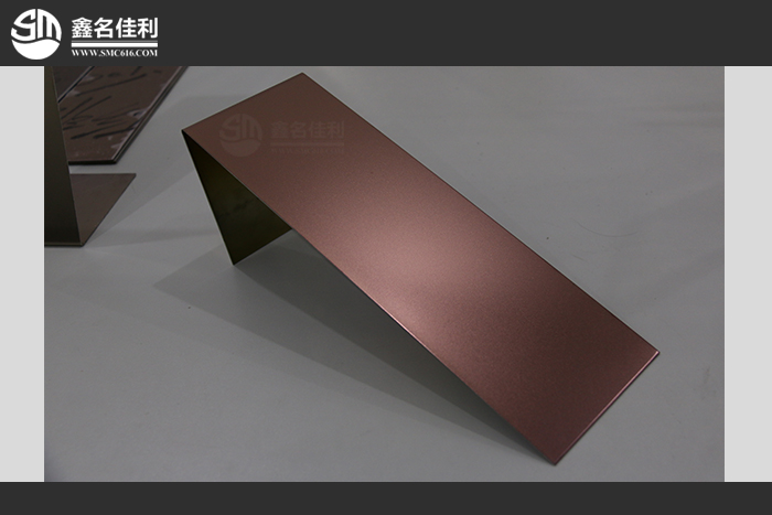 佛山名佳利彩色不銹鋼裝飾板直銷 古銅發(fā)紋不銹鋼板加工 不銹鋼發(fā)紋板批發(fā)