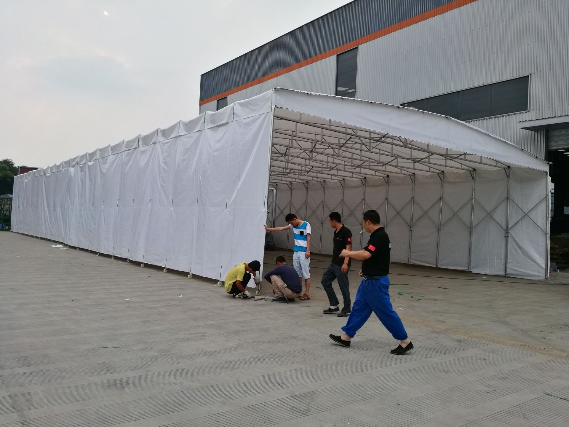 移動推拉蓬 定做移動推拉蓬