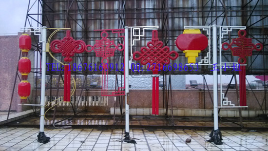 燈桿安裝中國結(jié)中山古鎮(zhèn)生產(chǎn)LED中國結(jié)廠家戶外景觀燈