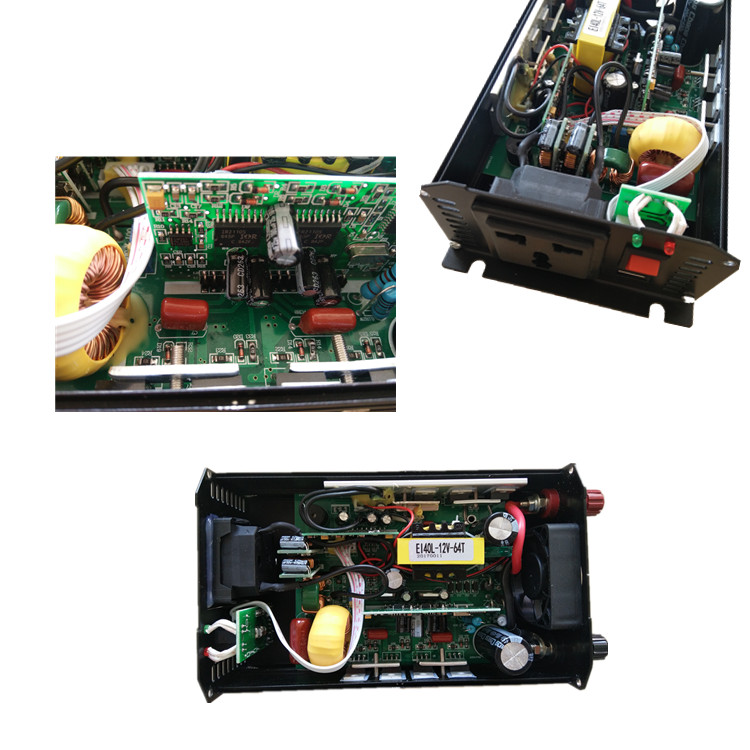 智能逆變器 3000W逆變器歐洲插逆變器 12V轉(zhuǎn)230V純正玄波 LCD顯示