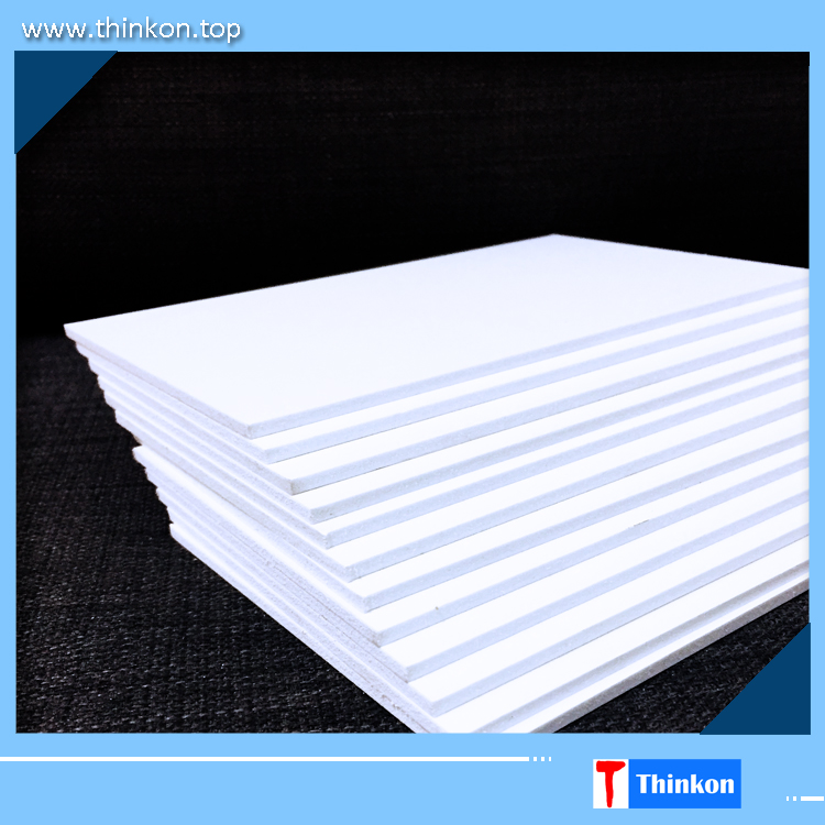 廠家直銷 3.8mm0.45密度結(jié)皮板 白色優(yōu)質(zhì)pvc發(fā)泡板