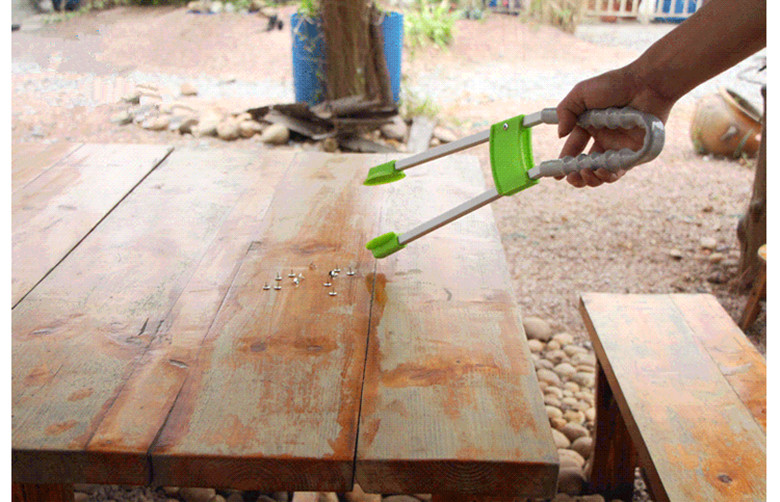 CT施達(dá) 鋁合金環(huán)衛(wèi)撿垃圾手夾 家用拾物器 加長垃圾鉗