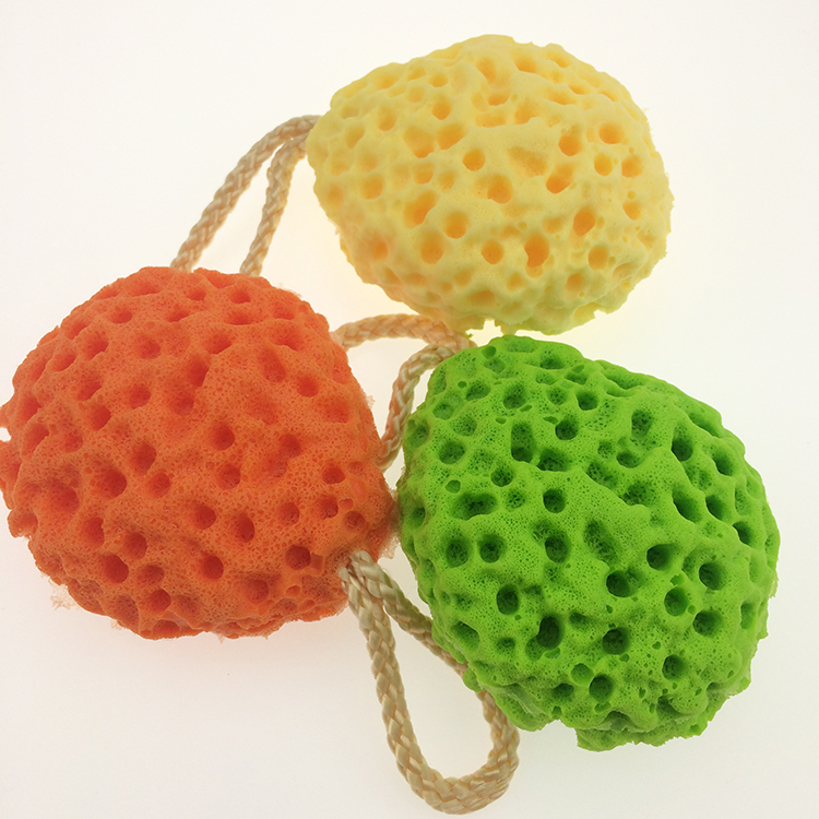 批發(fā)供應(yīng)蜂窩洗澡沐浴棉搓澡海綿遇水會變大海綿