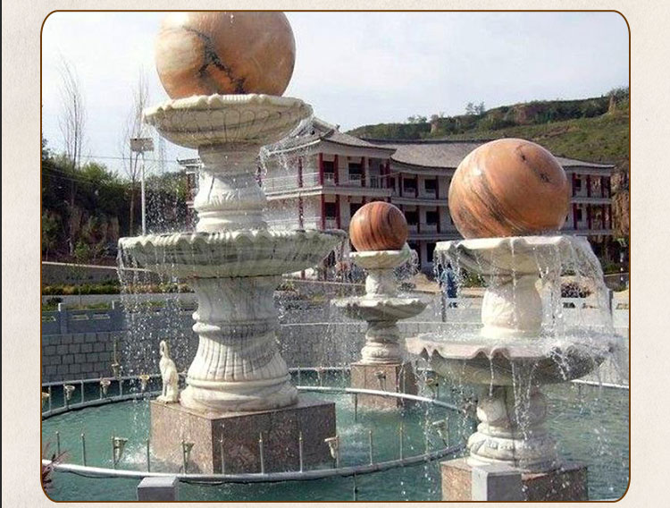 供應(yīng)用于園林的石雕噴泉，石雕花盆，石雕水缽跌水