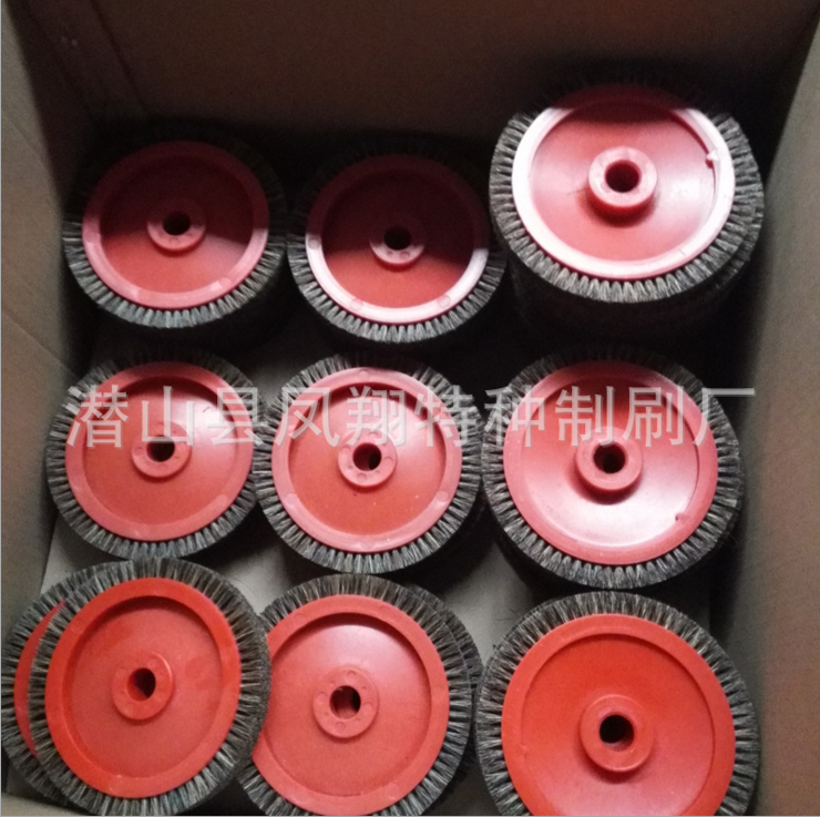 毛刷廠家直銷印染業(yè)定型機毛刷盤 承負機刷子 染種盤刷定做