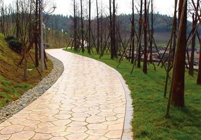 東莞保佳彩色壓模地坪施工 東莞保佳保佳彩色壓模地坪施工