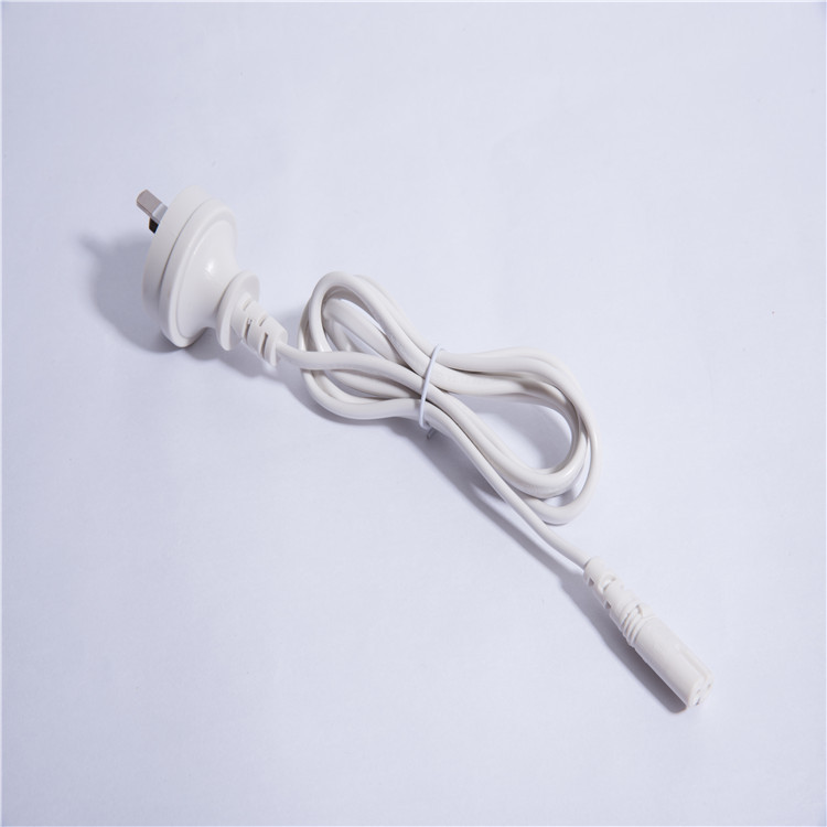 澳規(guī)二插頭電源線 澳規(guī)插頭8字尾電源線 SAA電源線 廠家直銷 廠家直銷澳規(guī)二插頭電源線