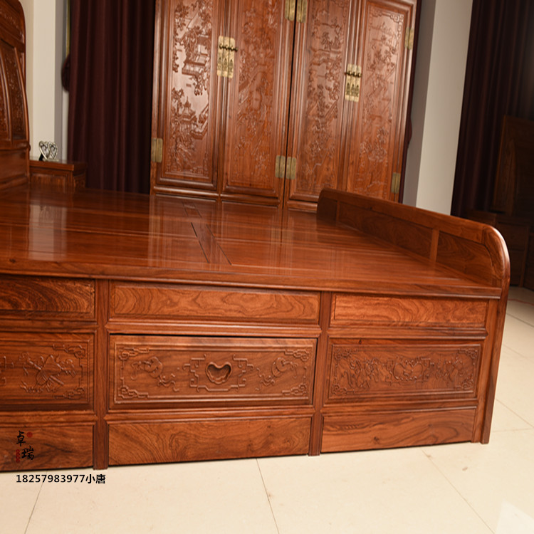 供應(yīng)山西仿古家具* 山西仿古家具*廠家批發(fā) 東陽紅木大床批發(fā) 非洲花梨大床組合 實木大床
