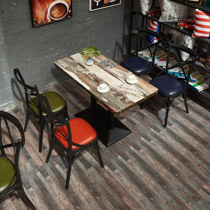 陜西主題快餐桌椅 咖啡店桌椅 廠家直銷