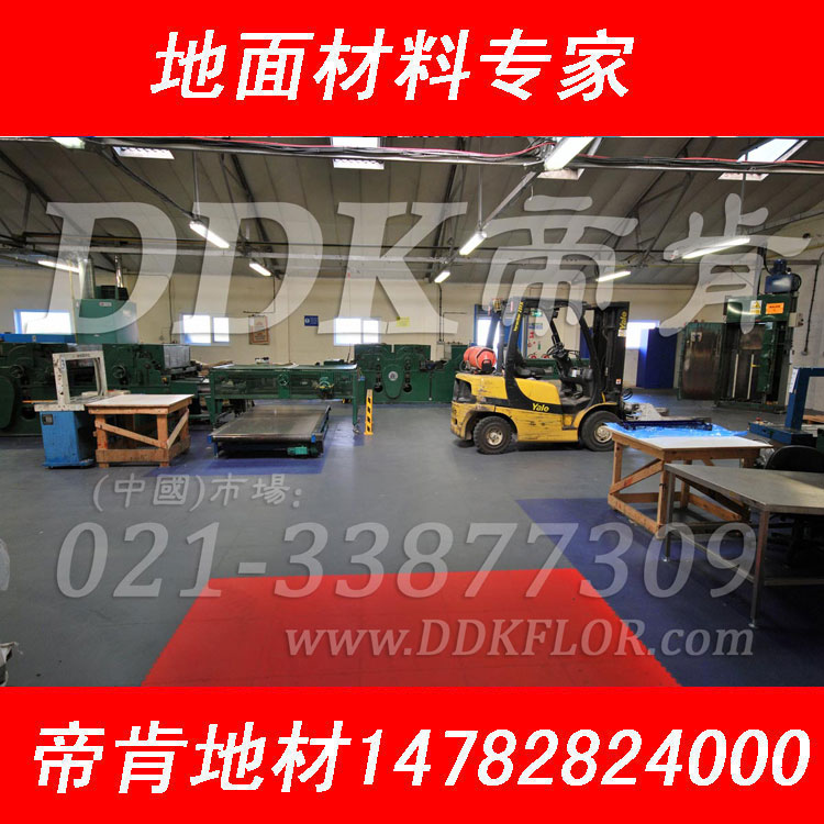 塑膠鎖扣車間地板工廠倉庫工業(yè)*耐磨地板