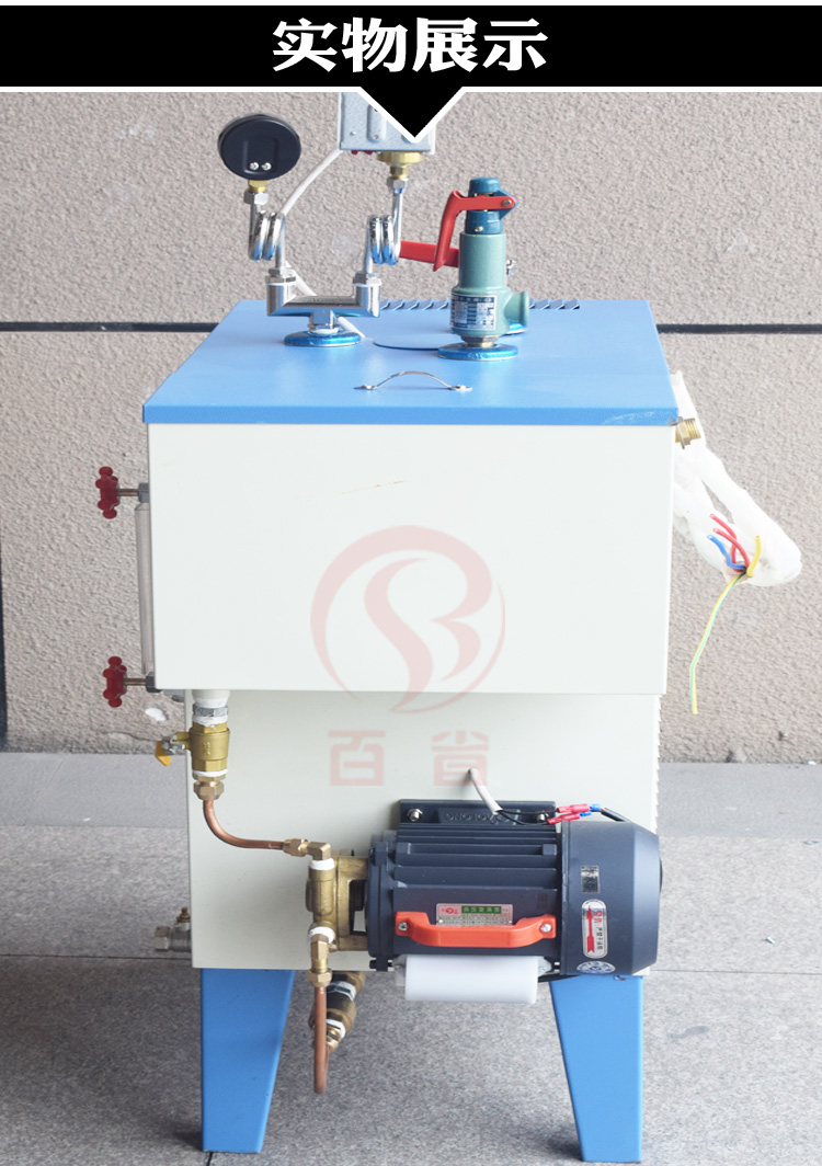 百省6千瓦/12KW蒸汽鍋爐 服裝加工窗簾干洗店工業(yè)熨燙設備 百省 12KW蒸汽發(fā)生器電鍋爐