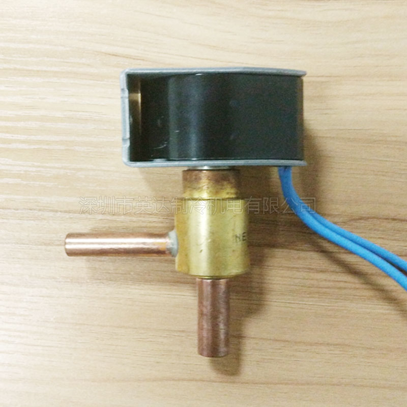 日本鷺宮冷煤用電磁閥NEV-603DXF空調(diào)冷柜用小型電磁閥 空調(diào)電磁閥 自動售貨機電磁閥