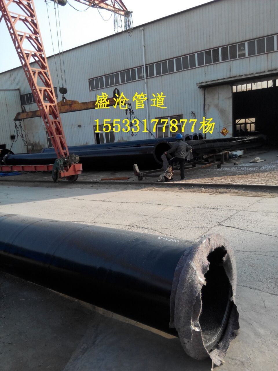 供應(yīng)盛滄DN150礦用雙抗內(nèi)外涂塑復(fù)合鋼管