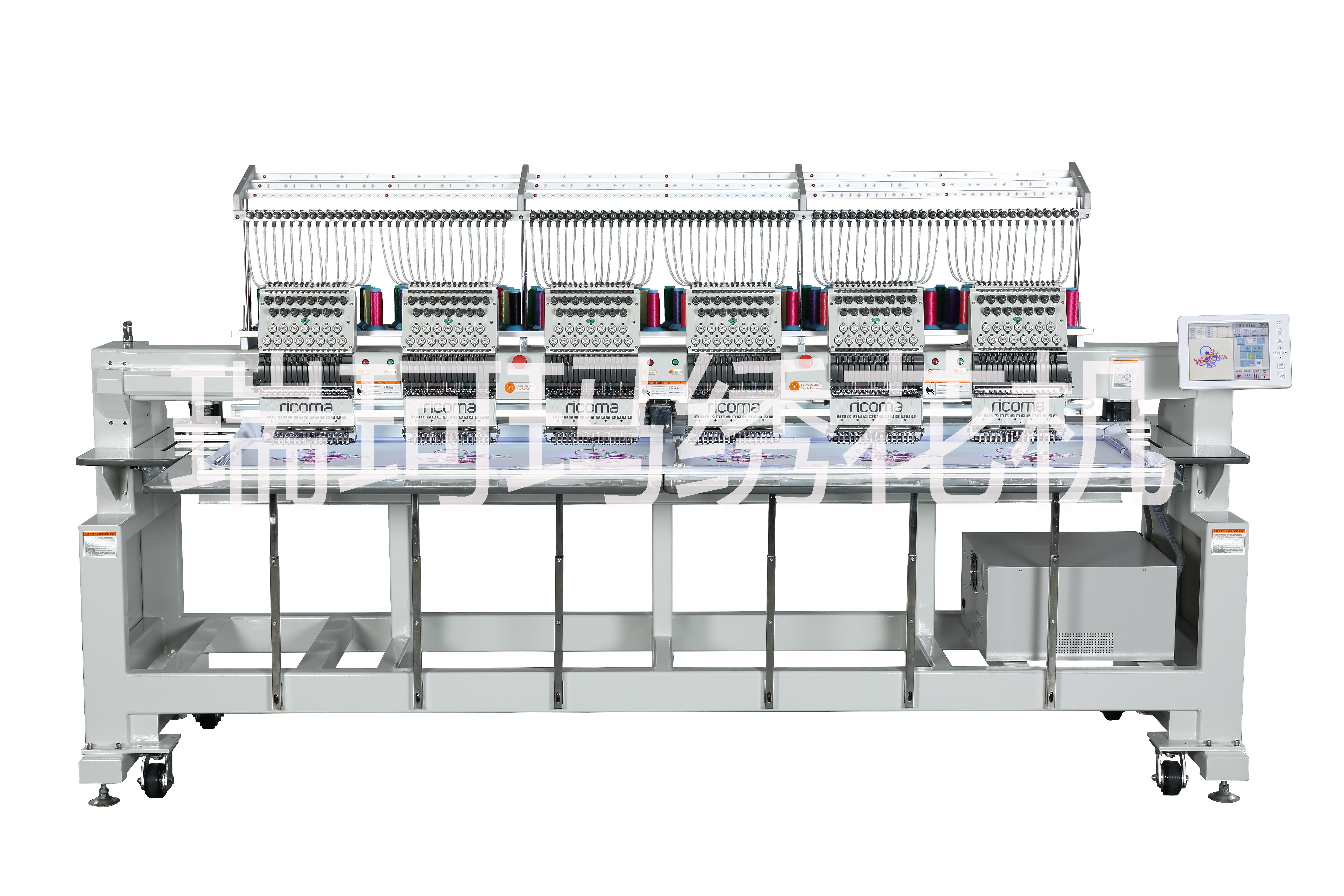 【瑞珂瑪繡花機(jī)】美資品牌CHT2型號多頭機(jī)，可選2、4、8、12頭 電腦繡花機(jī)
