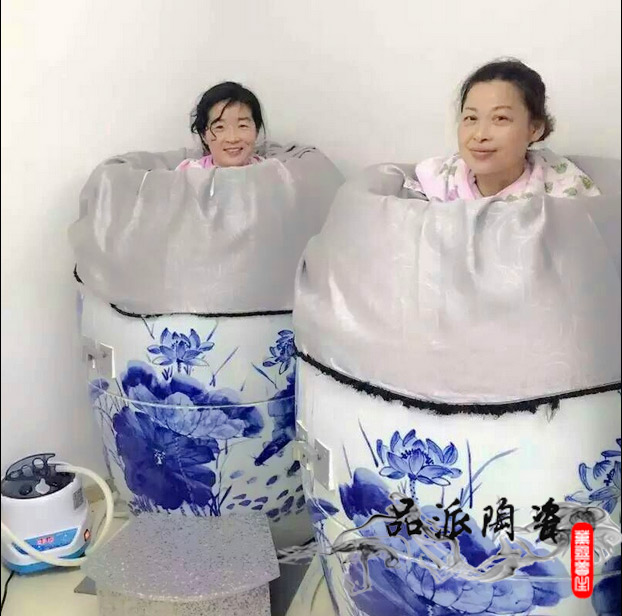品派陶瓷生產(chǎn)月子中心產(chǎn)婦發(fā)汗儀器、哺乳期祛濕濕蒸*蒸缸  活瓷能量養(yǎng)生缸